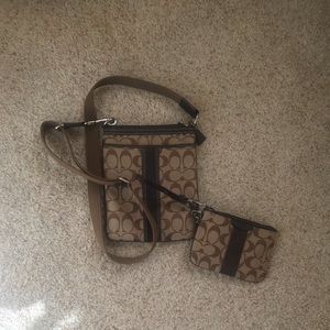 Coach Hipster and Wristlet Combo!